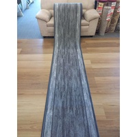Rubber Back Hall Runner Grey Rama 67cm Wide by the meter