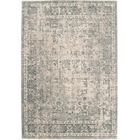 EcoLuxe Recycled Polyester Worn Look Green Hall Runner by the Meter