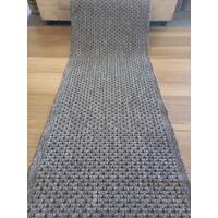 Clearance Hall Runners Gest Silver Grey Flatweave Plain Design 67 or 80cm Wide End of Roll Edged 