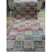 Very High Quality Stamford Tartan Cream Red Hall Runner by the Meter 80cm Wide