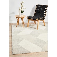 Modern Alps Design Short Shag Grey Braid Floor Area Rugs