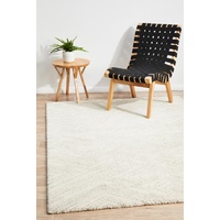 Modern Alps Design Short Shag Silver Puzzle Floor Area Rugs