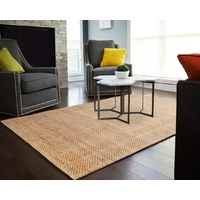 Chunky Jute Natural Fiber Eco Floor Area Rug Basket Weave