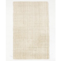 Chunky Natural Fiber Barim Bleach Floor Area Rug and Runners