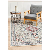 Traditional Suburban Design Floral Multi Floor Area Rugs Runners and Circles