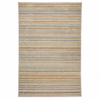 Bright Modern Rugs Wonder Multi Coloured Lines
