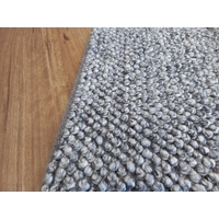 Avenue Design Knotted Texture Grey Floor Area Rug