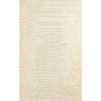 Modern Design NZ Wool Textured Shag Spirit White Floor Area Rugs