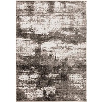 Modern Soft Heat-set Polypropylene Mystery Timeless Grey Cannon 12mm Thick Floor Rugs