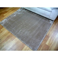 Super Soft Polyester Fur Light Brown Floor Area Rugs Fuzzy Design