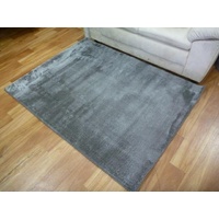 Super Soft Polyester Fur Charcoal Floor Area Rugs Fuzzy Design