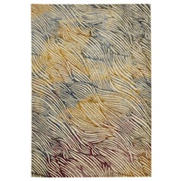 Contemporary Flowing Modern Design Dreams Floor Area Rug Multi Coloured Allover