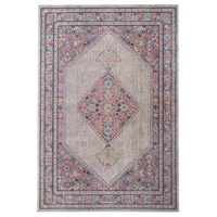 Traditional Persian Izmit Design Kopesh Floor Area Rug and Runners Grey