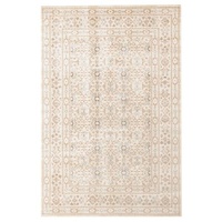 Traditional Persian Izmit Design Curajj Floor Area Rug and Runners Bone