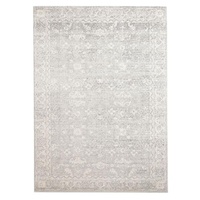 Persian Design Transitional Floor Area Rug Istanbul Silver Allover