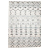 Moroccan Fine Design Floor Area Rug Istanbul White
