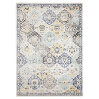 Contemporary Design Transitional Floor Area Rug Istanbul Multi Coloured Allover Popies