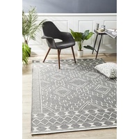 Flatwoven Destiny Design Steps Floor Area Rug Grey