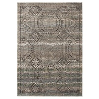 Contemporary Babylon Design Amunet Washed out Floor Area Rug Blue