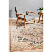 Traditional Ancestry Design Detailed Allover Beige Multi Floor Area Rugs Runners and Circles