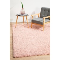 Modern Languid Design Pink Shag Floor Area Rugs