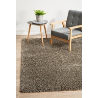 Modern Languid Design Brown Shag Floor Area Rugs