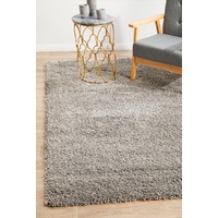 Modern Languid Design Silver Shag Floor Area Rugs