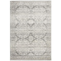 Modern Fantacy Olympus Silver Floor Area Rugs Circles and Runners