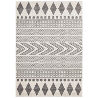 Modern Fantacy Percephone Grey Floor Area Rugs Circles and Runners