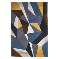 Lux Stone Designer Wool Floor Area Rug and Runners Safari