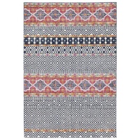 Modern Contemporary Casablanca Multi Tribal Patterns Oblongs & Round Rugs & Hall Runners