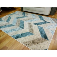 Soft Feel High Quality Modern Floor Area Rugs Multi Style Chevron Large