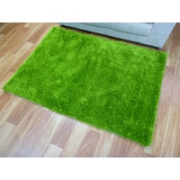 Shaggy Rugs Plush Cosy Green