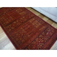 Persian Design Floor Area Rugs & Runner Tabernacle Red Panels