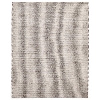 Caylos Felted Wool Floor Area Rug Brown Natural