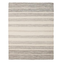 Wool & Cotton Herblish Grey Flatweave Floor Area Rug