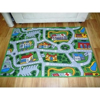 Road Rugs Mat Suburb Activity Play Mats 94x133 100x150 200x200 or 200x290cm Sizes