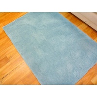Super Soft Shaggy Floor Area Rugs Snuggly Jade Green & Circle