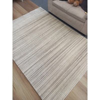 Chunky Wool Rugs Hand Loomed Whisper New Stone