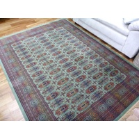Natural Fiber Rugs Desire Bokara Green Floor Rug