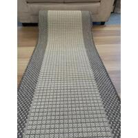 Clearance Hall Runners Cream Taupe Sunrise Flat-weave 67, 80 or 100cm Wide End of Roll Edged