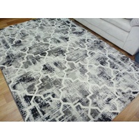 Intrend Moroccan Cream Taupe Black Contemporary Design Modern Floor Area Rugs