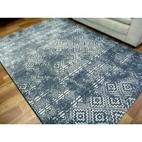 Intrend Grey Washed Out Contemporary Design 14mm Thick Floor Area Rugs