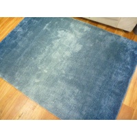 Super Soft n Cuddly 23mm Thick Pile Graduation Blue Modern Floor Rugs