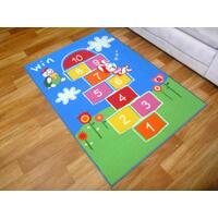 Hopscotch Kids Rug 100x140cm, 133x180cm Children's Activity Playmat