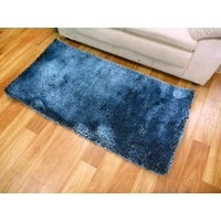 Shaggy Rugs Super Soft n Heavenly Shimmering Blue