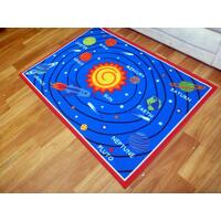 Solar System Educational Rugs 100x140cm, 133x180cm Kids Activity PlayMat