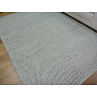 Hand Knotted Slate Romance NZ Wool Chunky Loop Ball Pile Textured Floor Area Rug