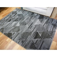 Very High Quality Modern Design Stamford Charcoal Triangles Floor Rug