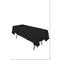 5 of Commercial Grade Table Cloth Cover 145 x 270cm White or Black